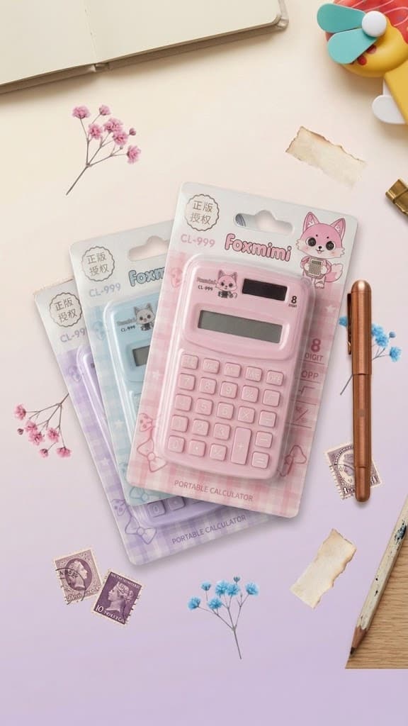 Foxmimi multicolored Calculators